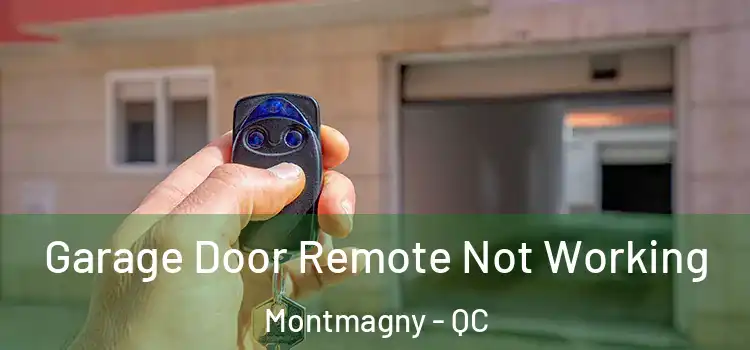  Garage Door Remote Not Working Montmagny - QC